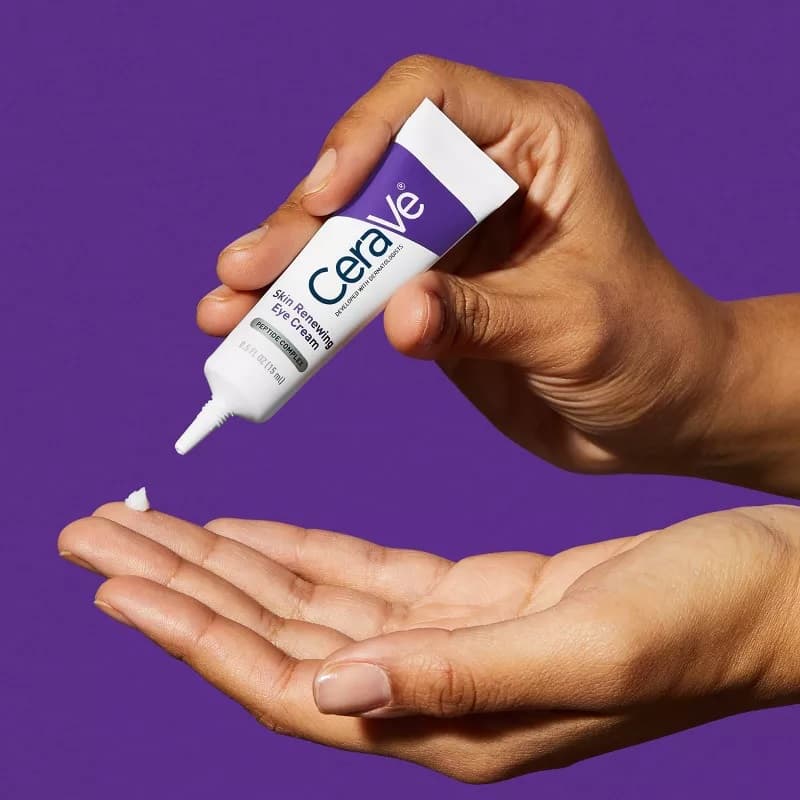 کرم دور چشم بازسازی چین و چروک سراوی Cerave Skin Renewing — تصویر ۱۱