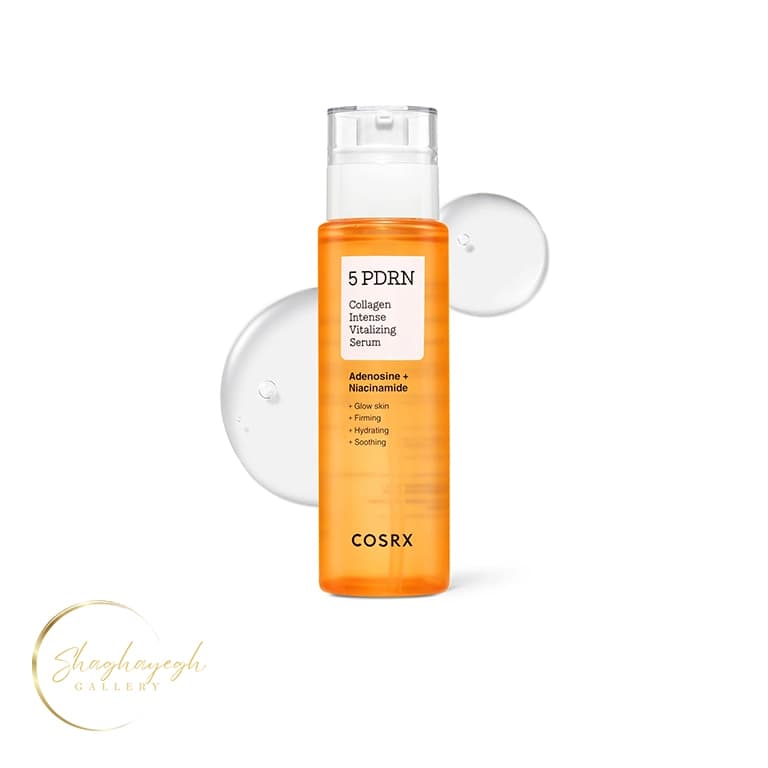 سرم ابرسان و جوانساز کلاژن PDRN کوزارکس ۱۰۰ میل COSRX 5 PDRN Collagen Intense Vitalizing Serum 100ml
