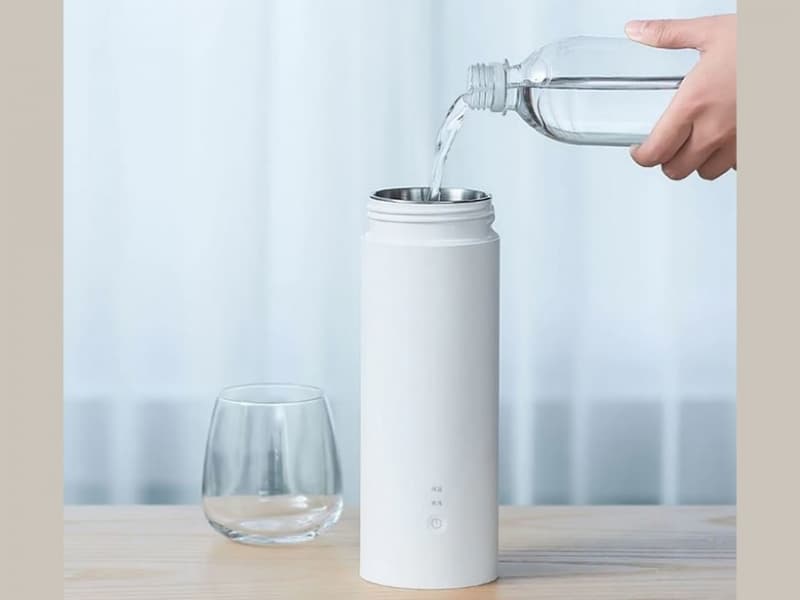 فلاسک برقی هوشمند شیائومی Xioami Viomi thermos Travel Electric Cup 400ml YM-K0401 — تصویر ۳