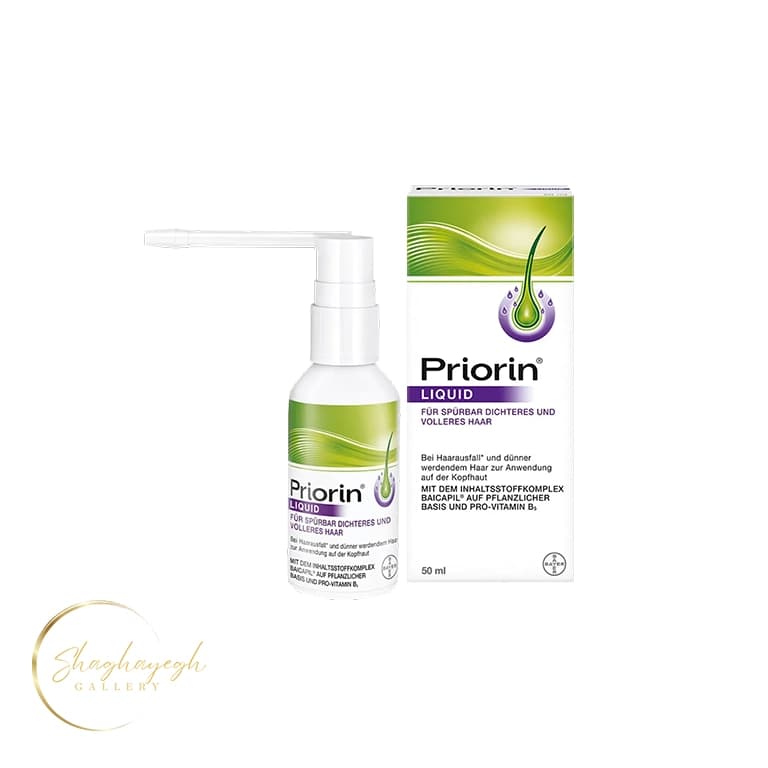 محلول ضد ریزش و تقویتکننده مو پریورین ۵۰ میل Priorin Liquid Hair Growth Tonic 50ml — تصویر ۲