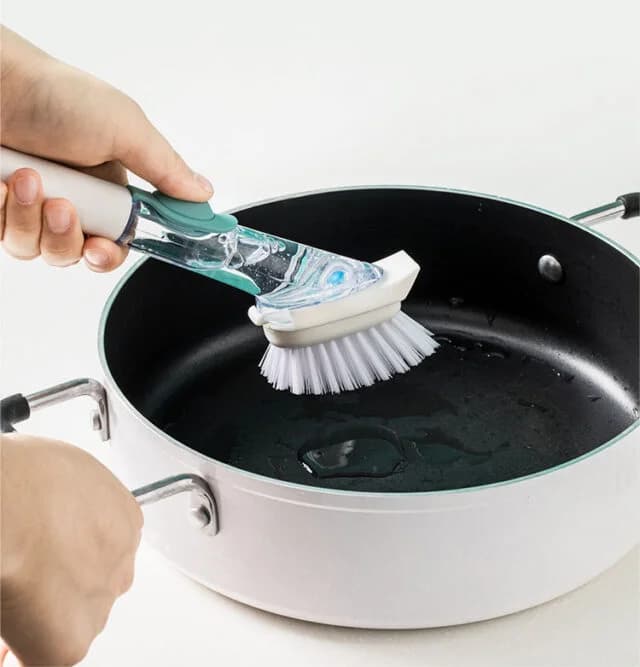 برس شستشوی ظروف شیائومی مدل Xiaomi Jordan and Judy Handle Pot Brush HO341 — تصویر ۹