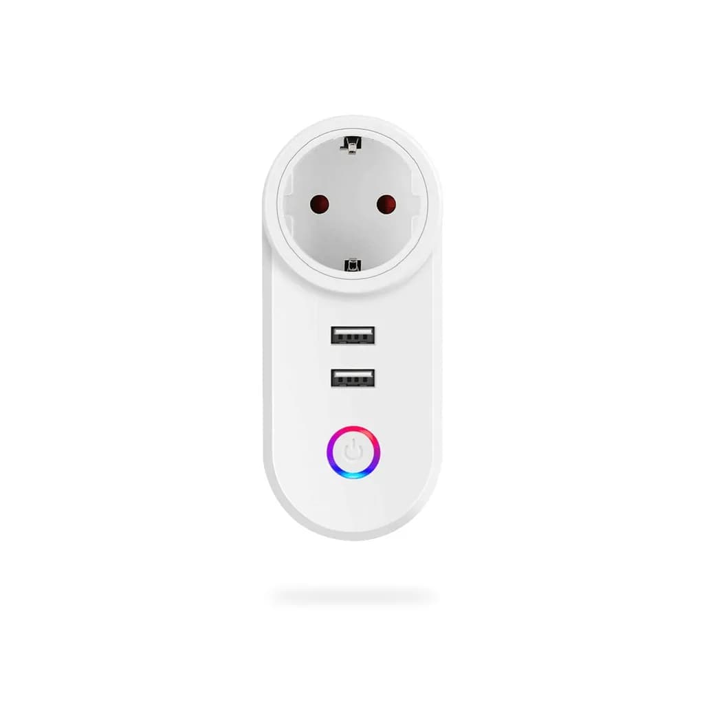 پریز هوشمند Wi-Fi با شارژر USB پرودو مدل WFPU2-WH — تصویر ۳
