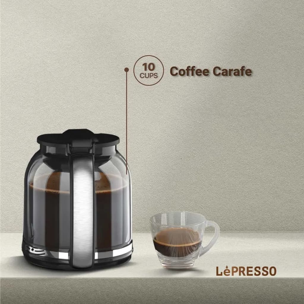 دستگاه قهوه و اسپرسوساز dual brew لپرسو مدل LPCFFM0002 — تصویر ۶