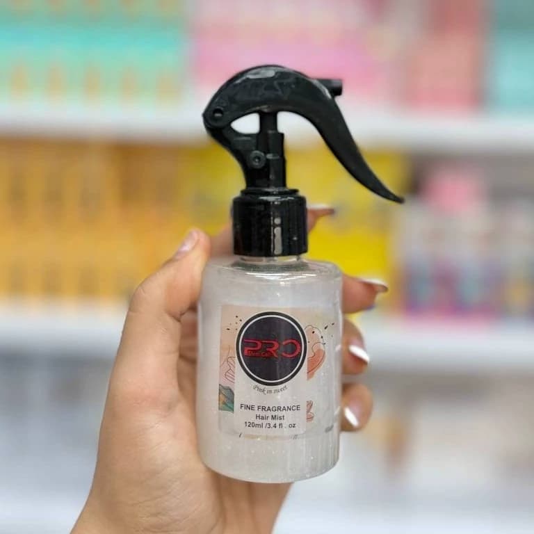 عطر مو شاین دار PRO ۱۲۰ میل، 6 رایحه گرم و رویایی کد 605 — تصویر ۱۲