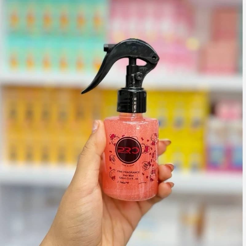 عطر مو شاین دار PRO ۱۲۰ میل، 6 رایحه گرم و رویایی کد 605 — تصویر ۶
