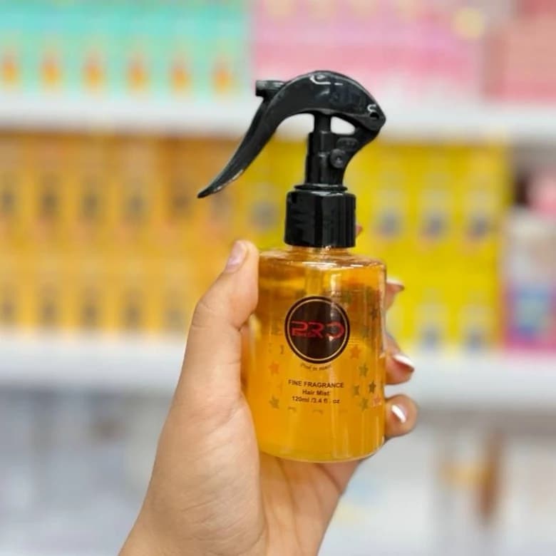 عطر مو شاین دار PRO ۱۲۰ میل، 6 رایحه گرم و رویایی کد 605 — تصویر ۸