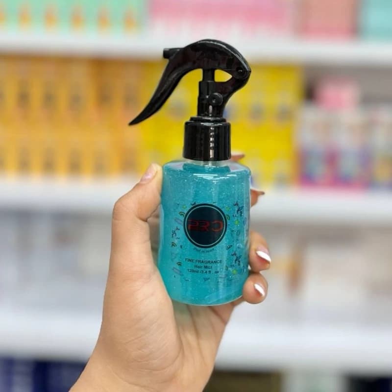 عطر مو شاین دار PRO ۱۲۰ میل، 6 رایحه گرم و رویایی کد 605 — تصویر ۷