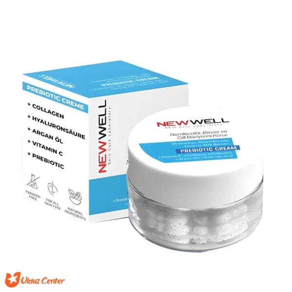 کرم پری بیوتیک آبرسان نیوول حاوی ویتامین سی و کلاژن 50 میل — تصویر ۲