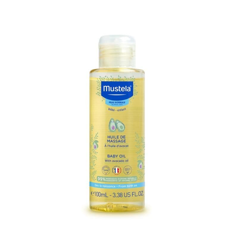 روغن ماساژ کودک موستلا حجم 100میلی لیتر(100%اورجینال+ارسال فوری)«Mustela»