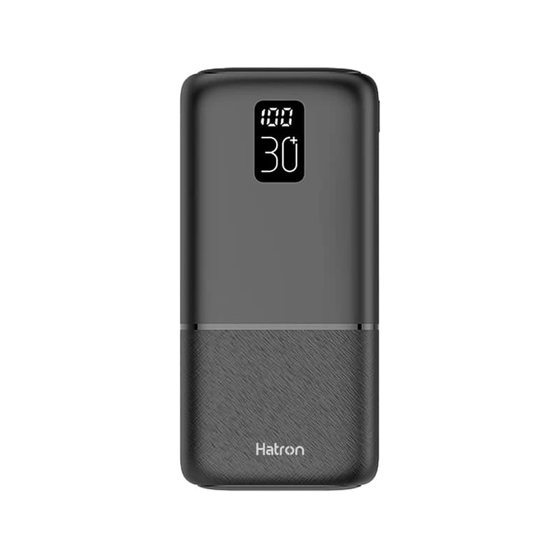 پاوربانک هترون مدل Hatron HPB3070PQ ظرفیت 30000 میلی آمپر ساعت — تصویر ۲