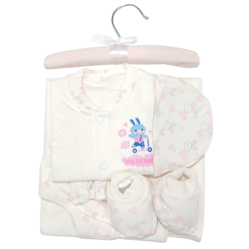 ست لباس بیمارستانی نوزادی 7 تکه طرح خرگوش آبی مادرکر Mothercare — تصویر ۳