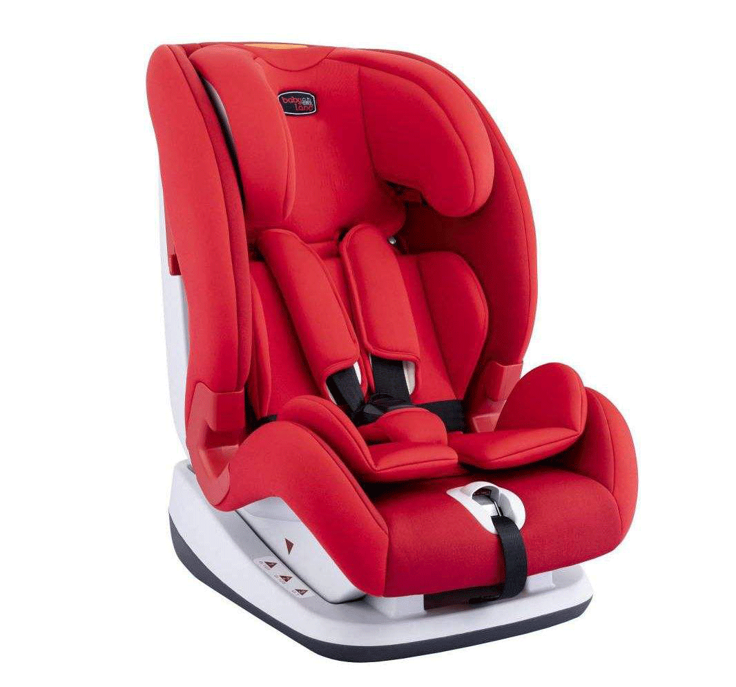 صندلی ماشین بیبی لند رنگ قرمز Baby Land مدلcomfort — تصویر ۵