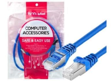 کابل شبکه Cat6 تسکو مدل TSCO TNC 610 FTP به طول 1 متر — تصویر ۵