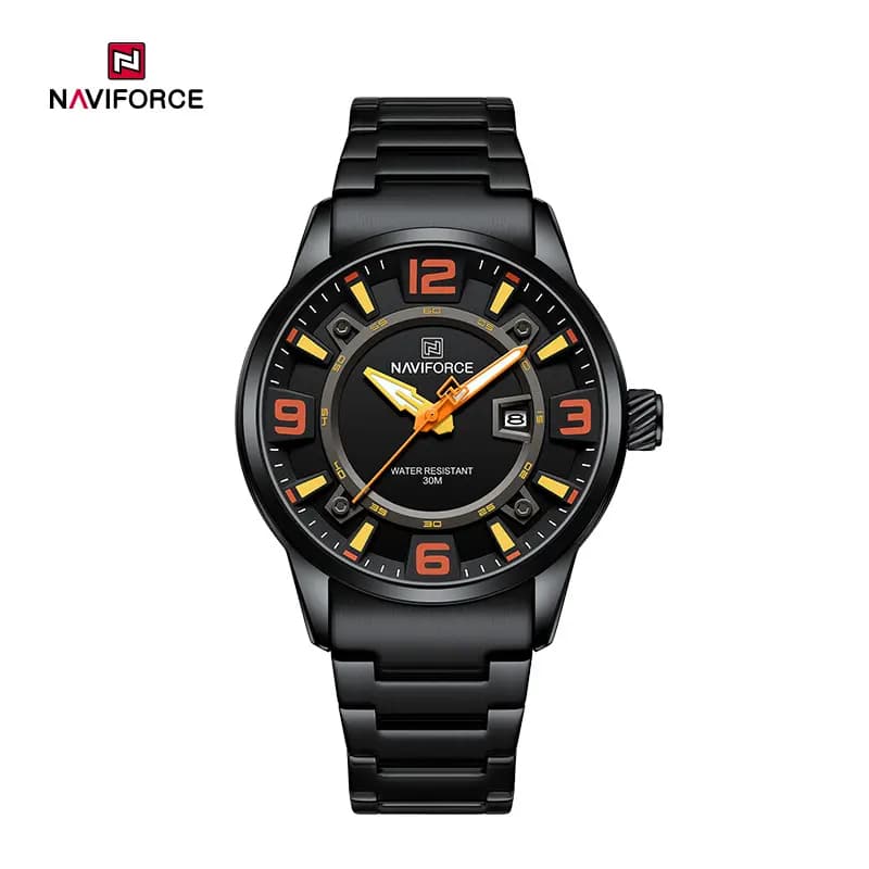ساعت مچی مردانه نیوی فورس Naviforce NF 8044 B/O/B — تصویر ۳