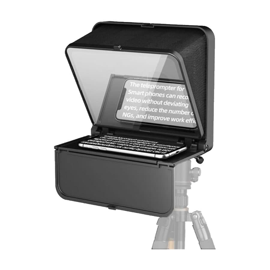 تله پرامپتر اتوکیو لنزگو Lensgo Teleprompter TC7 برای موبایل و دوربین