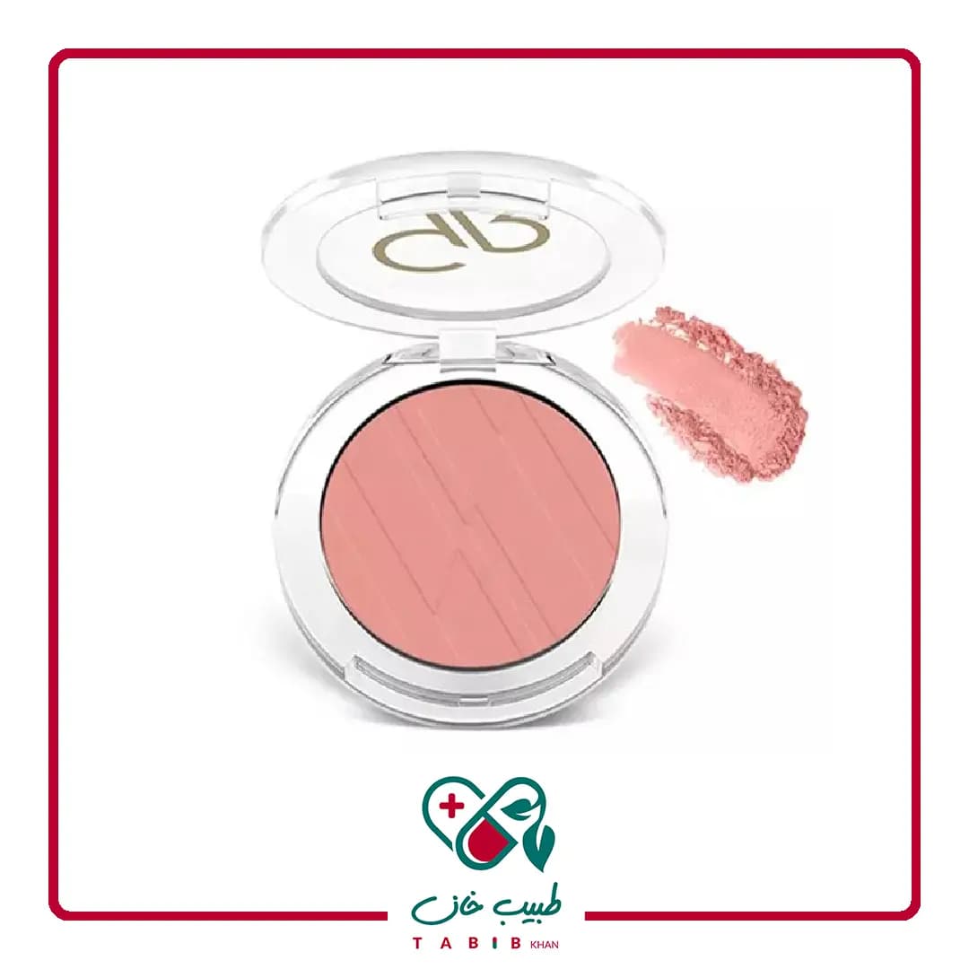 رژ گونه گلدن رز رنگ Soft Peach شماره 14 — تصویر ۳