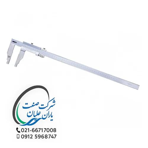 کولیس فک بلند ورنیه اینسایز 50 سانتی متر مدل 524-1208 — تصویر ۳