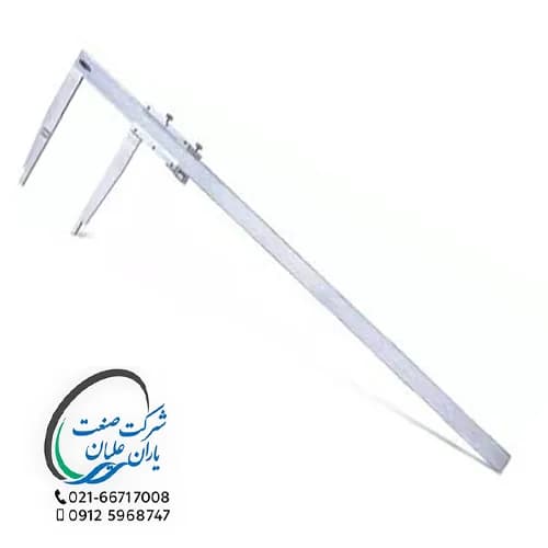 کولیس ورنیه اینسایز فک بلند 100 سانتی متر مدل 1052-1215 — تصویر ۲