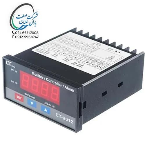 کنترلر ، آلارم دهنده ، نشان دهنده مدل CT-2012 لوترون — تصویر ۳