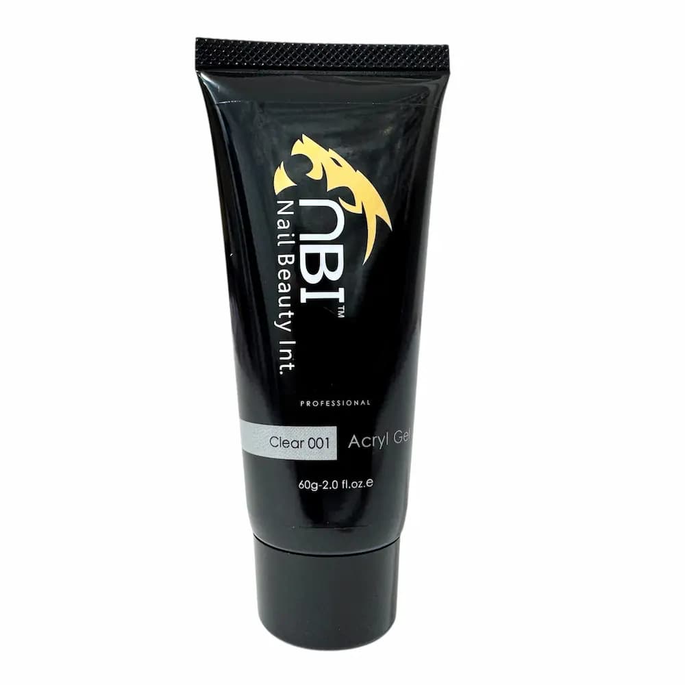 پلی ژل کاشت ناخن ان بی آی (NBI) شماره ۰۱ بیرنگ 60 گرم — تصویر ۴