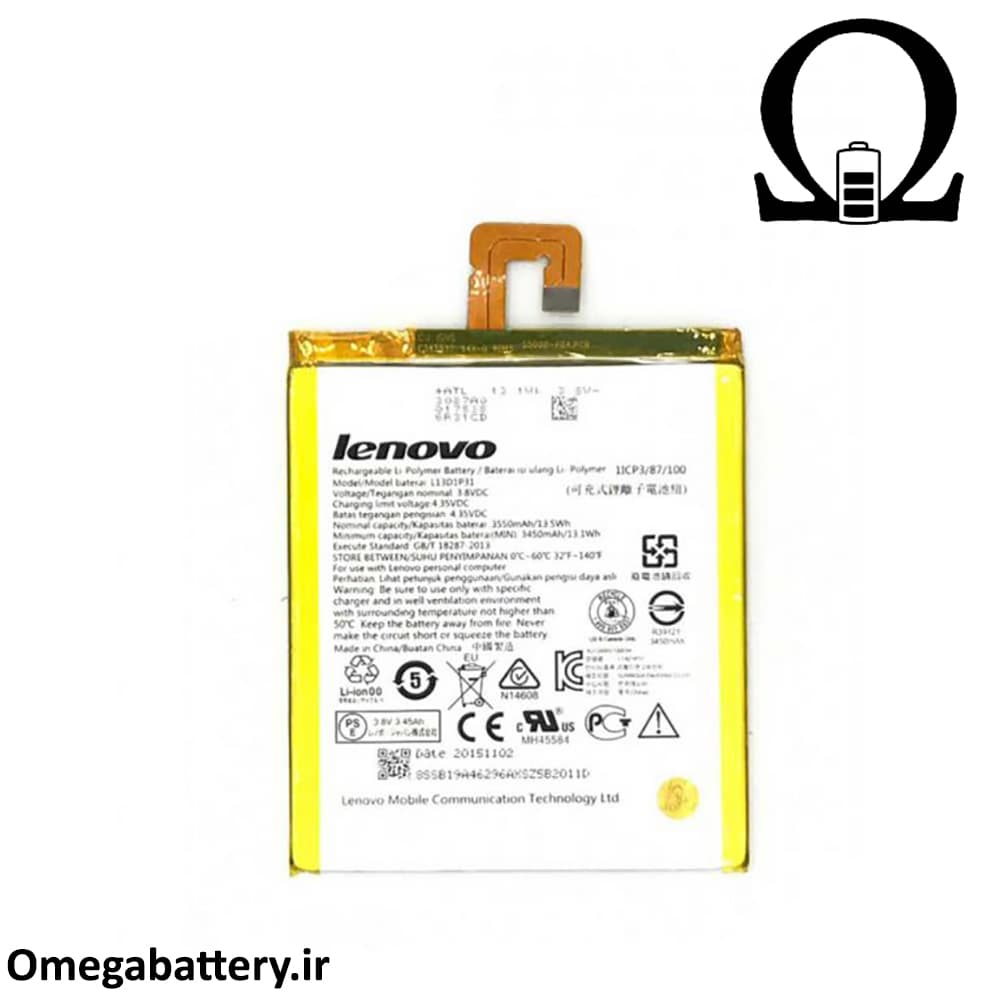 باتری اصلی تبلت لنوو Lenovo Tab 2 A7-30 – L13D1P31 — تصویر ۴