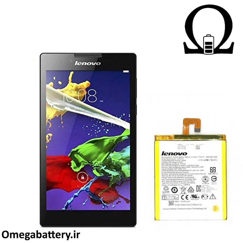 باتری اصلی تبلت لنوو Lenovo Tab 2 A7-30 – L13D1P31 — تصویر ۳