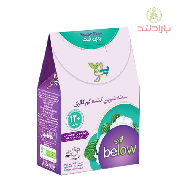پودر استویا ساشه 120 عددی (شکر رژیمی) — تصویر ۲