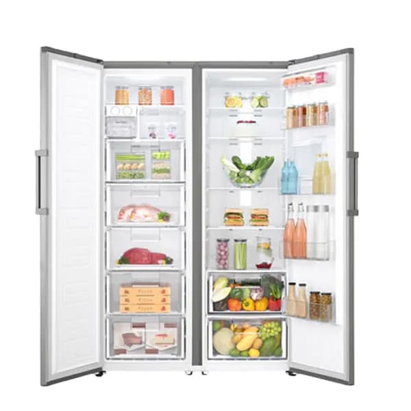یخچال فریزر دوقلو ال جی 414-411 LG سیلور — تصویر ۵