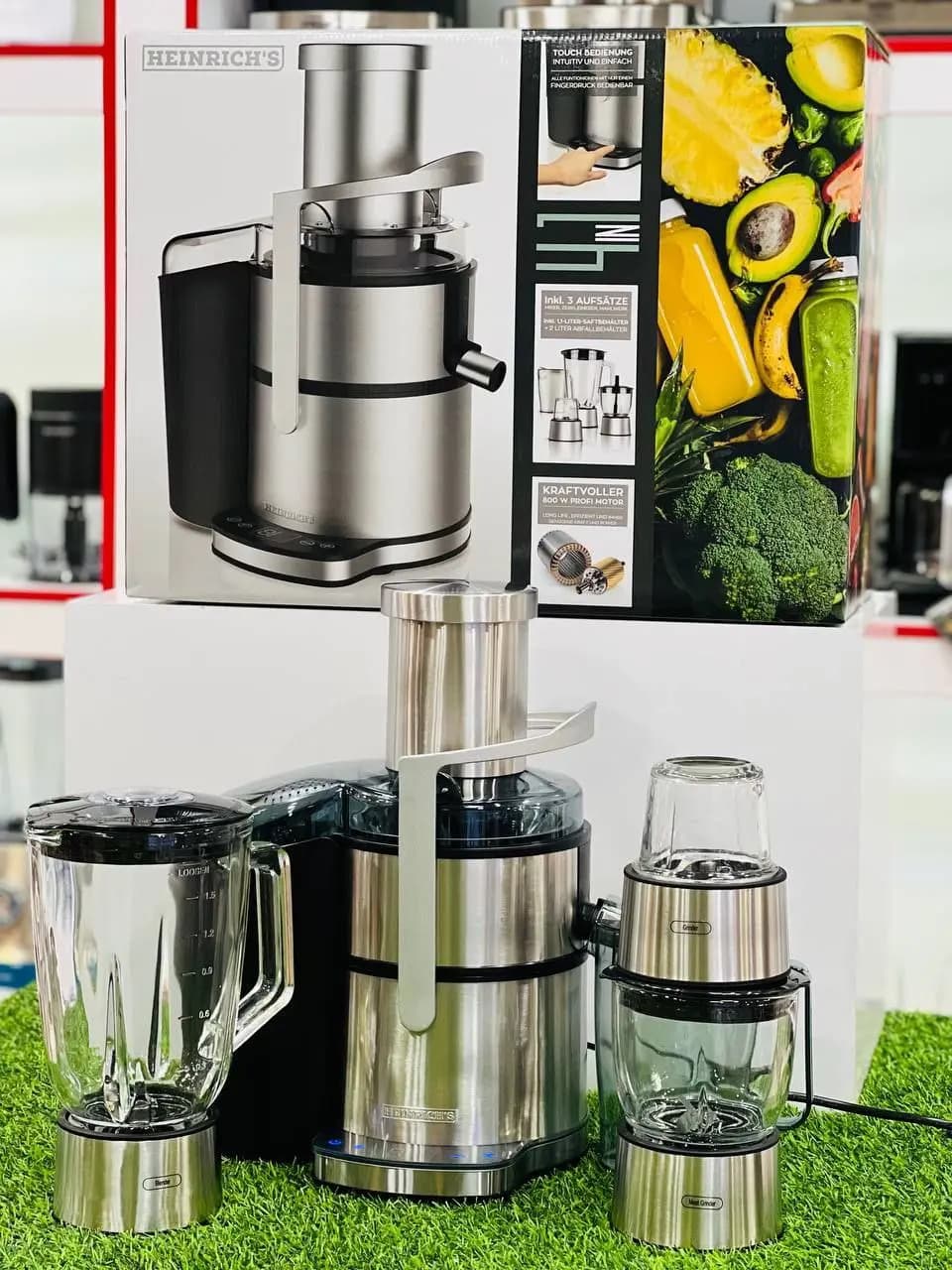 آبمیوه گیری 4 کاره هنریچ مدل HPJ 8697 — تصویر ۱۰