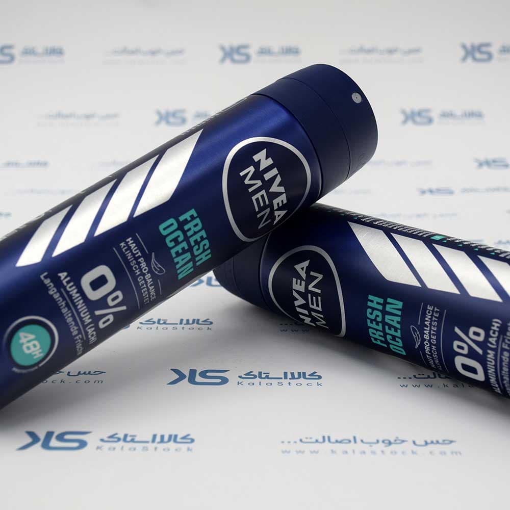 اسپری مردانه نیوآ NIVEA اصلی آلمانی مدل Fresh Ocean حجم 150 میلی لیتر — تصویر ۱۱