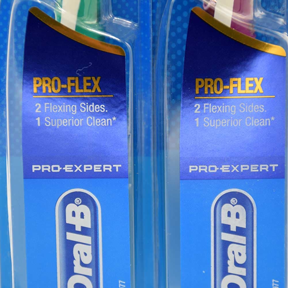مسواک اورال بی ORAL-B اصل ایرلند مدل Pro-Flex Pro-Expert — تصویر ۱۱
