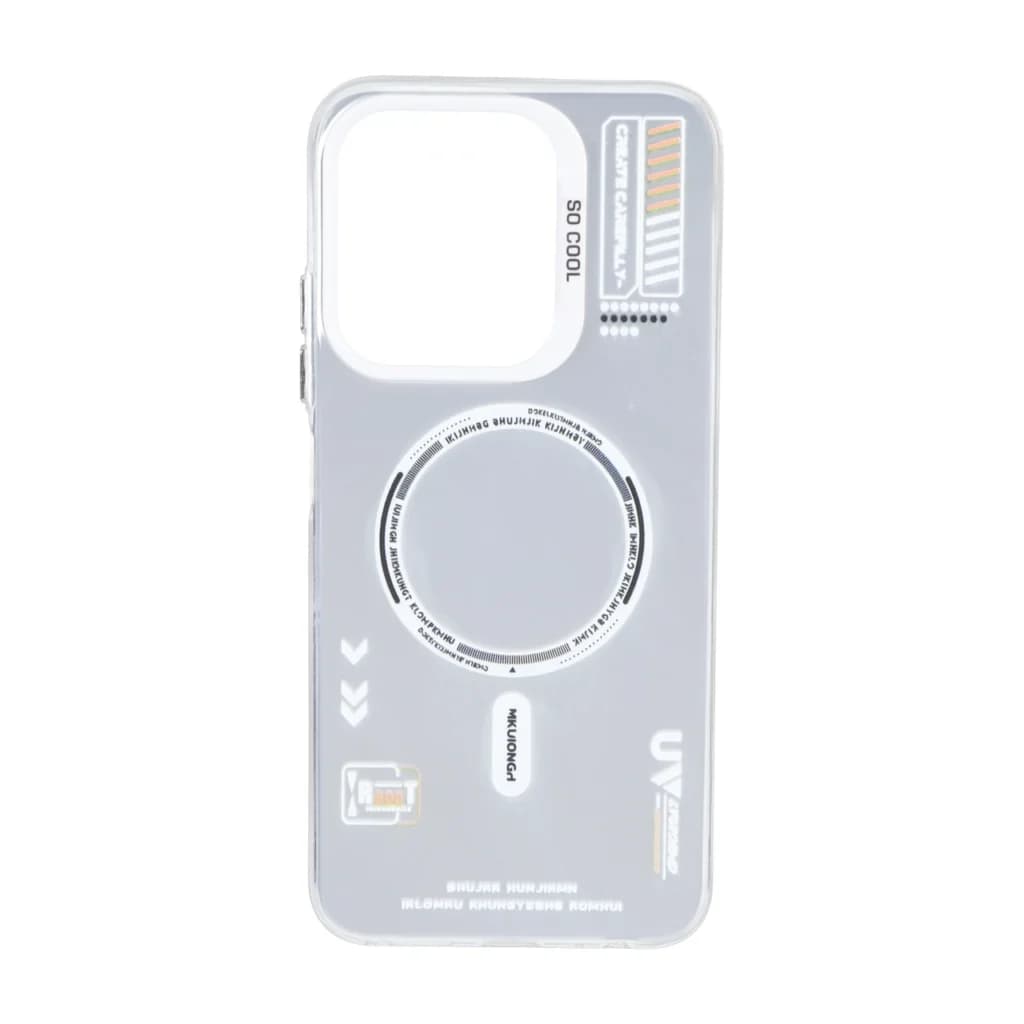 قاب SO COOL طرح مگ سیف RT مدل نسخه گلوبال Xiaomi Redmi 15C / Poco C85 – سفید — تصویر ۴