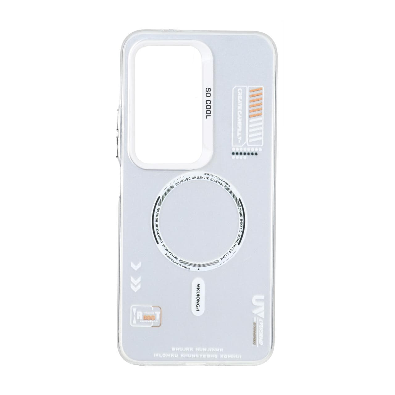 قاب SO COOL طرح مگ سیف RT مدل Xiaomi Redmi 15 4G – سفید — تصویر ۳