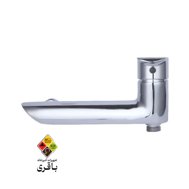 شیر توالت راسان مدل دینو کروم
