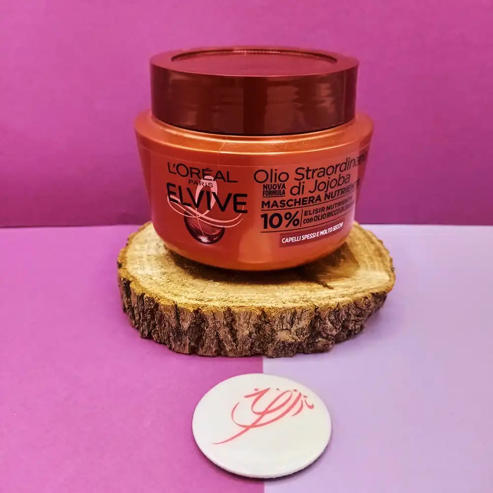 ماسک مو کاسه ای لورآل Loreal مدل JOJOBA (مسی) حجم 300 میل — تصویر ۲