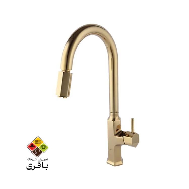 شیر ظرفشویی شاوری راسان مدل تونو طلایی — تصویر ۶