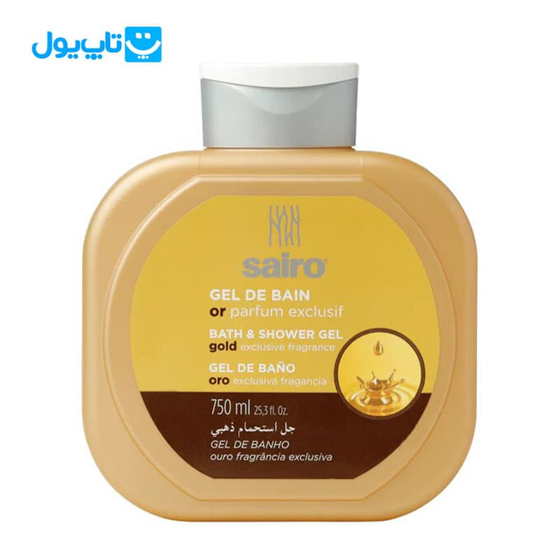 شامپو بدن سایرو Sairo مدل Gold گلد حجم 750 میلیلیتر