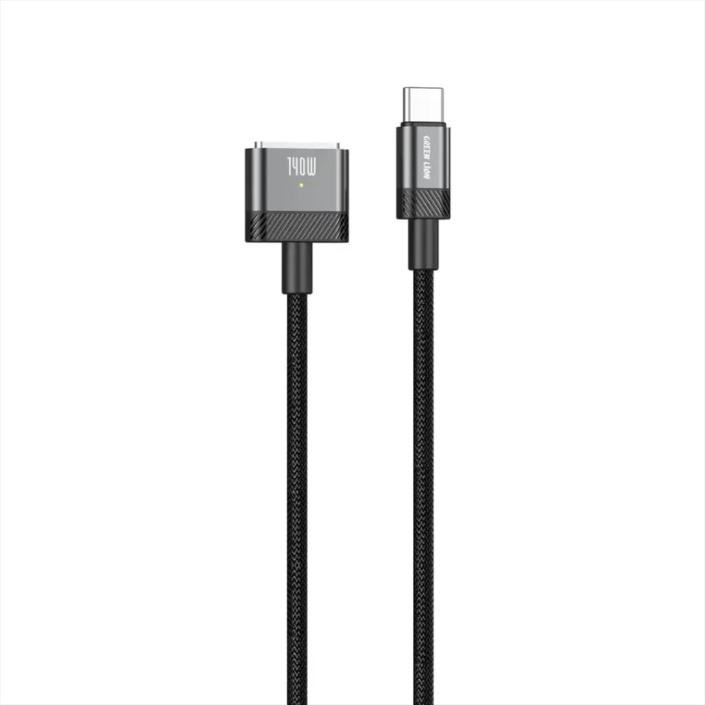 کابل تایپ C به مگ سیف گرین لاین Green Lion USB-C to MagSafe 3 Magnetic Charging Cable — تصویر ۴