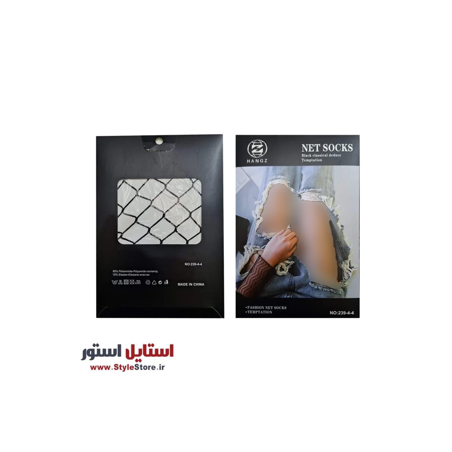 جوراب شلواری فیشنت زنانه لانه زنبوری — تصویر ۵
