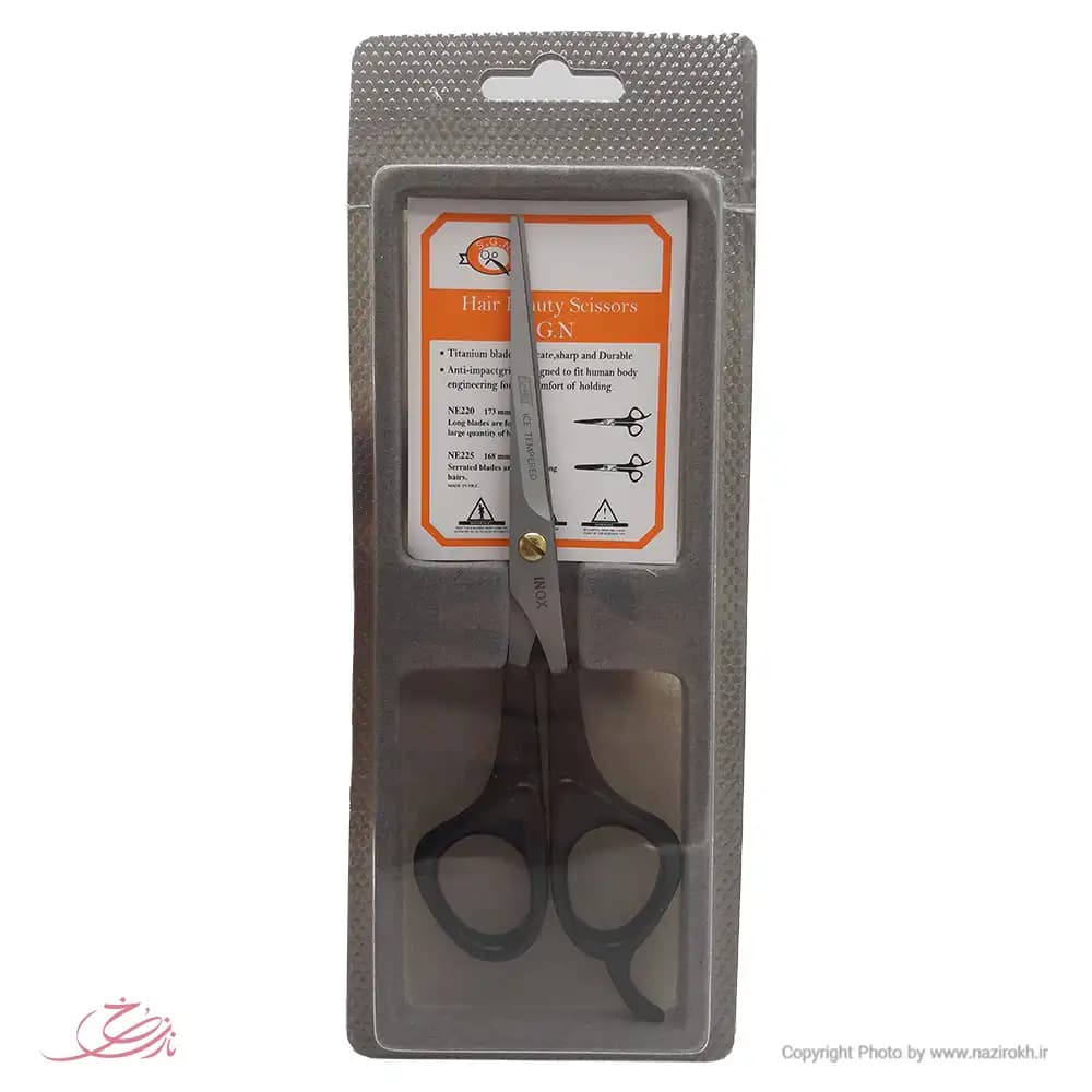 قیچی اصلاح ایناکس INOX اصل 6.5 اینچی — تصویر ۳