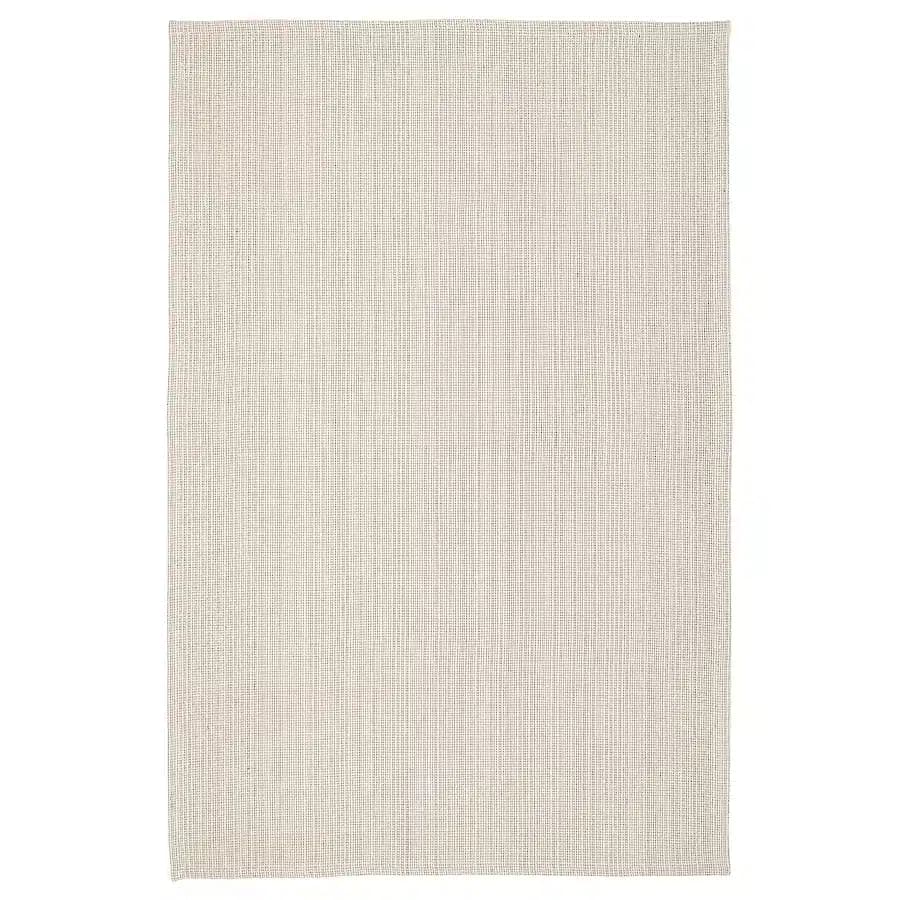 فرش رنگ طبیعی/مشکی ایکیا TIPHEDE سایز 120×180 سانتیمتر — تصویر ۲