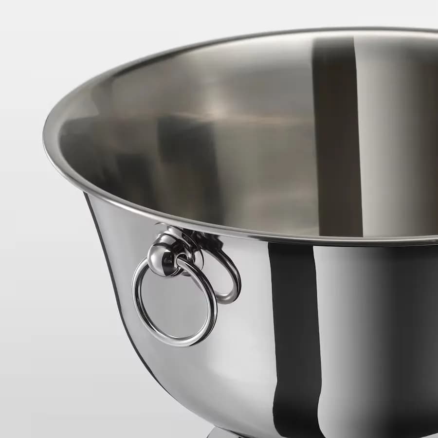 سطل یخ ایکیا SOLDRANKT استیل ضد زنگ، ۲۲ سانتیمتر — تصویر ۵