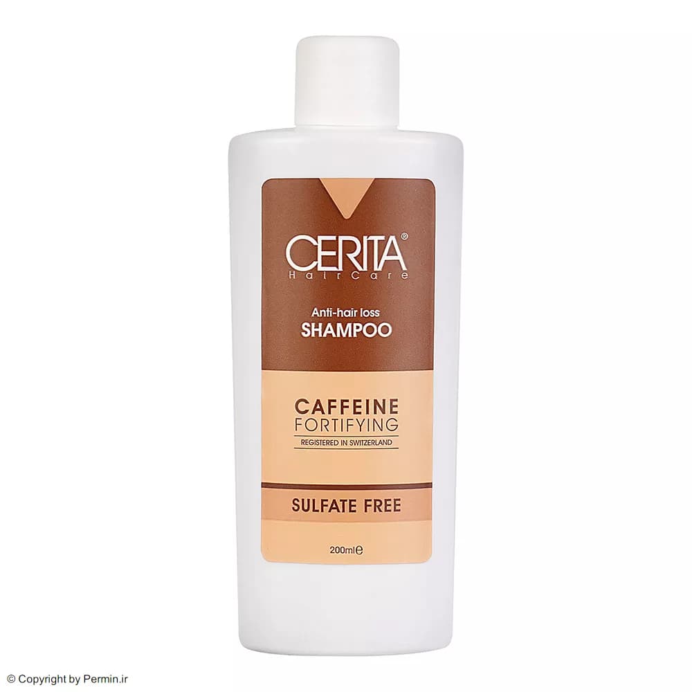 شامپو تقویت کننده و ضد ریزش مو سریتا مدل Caffein حجم 200 میلی لیتر — تصویر ۱۲