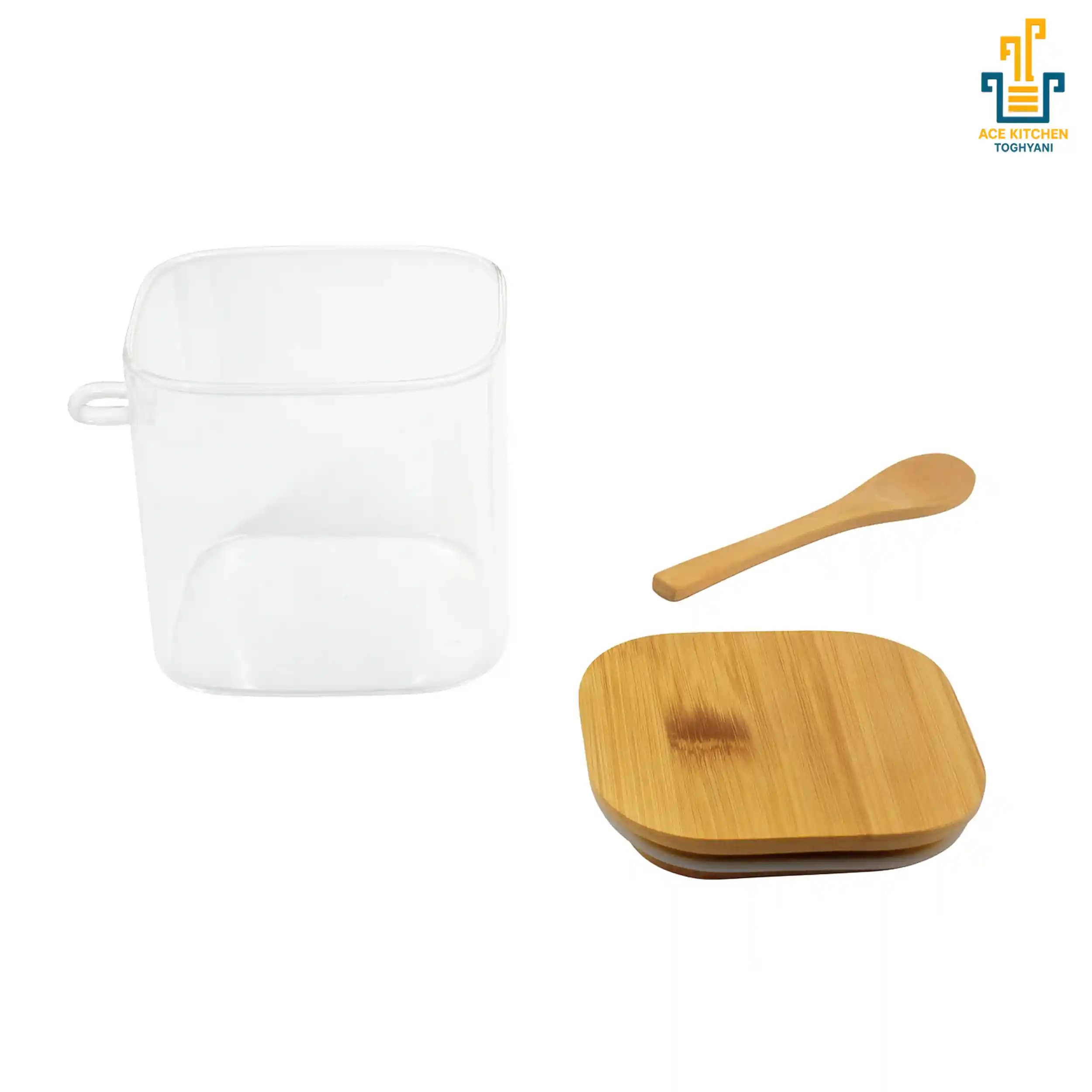 بانکه پیرکس قاشق دار قطر 10 در ارتفاع 10 — تصویر ۴