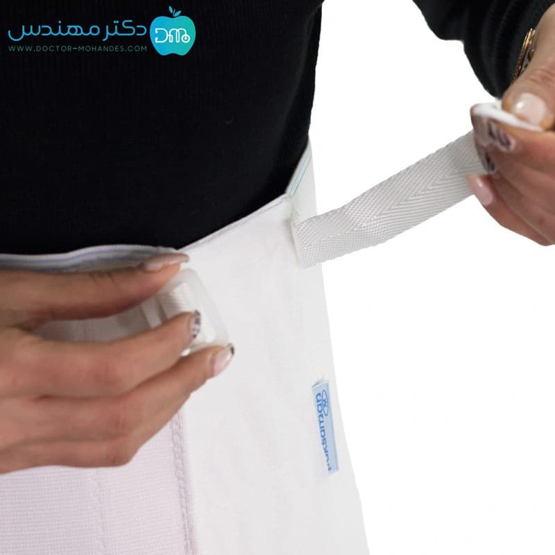 شکم بند قابل تنظیم سگک دار پاک سمن کد 502 — تصویر ۵