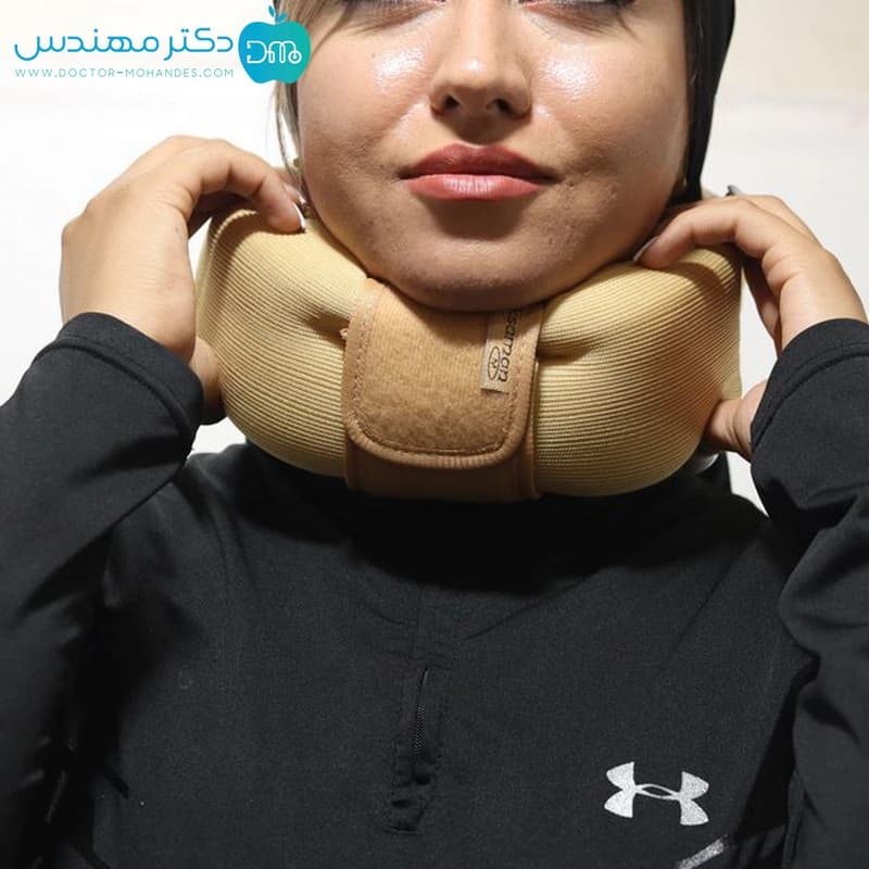 گردن بند طبی نرم صادراتی پاک سمن کد 040 — تصویر ۵