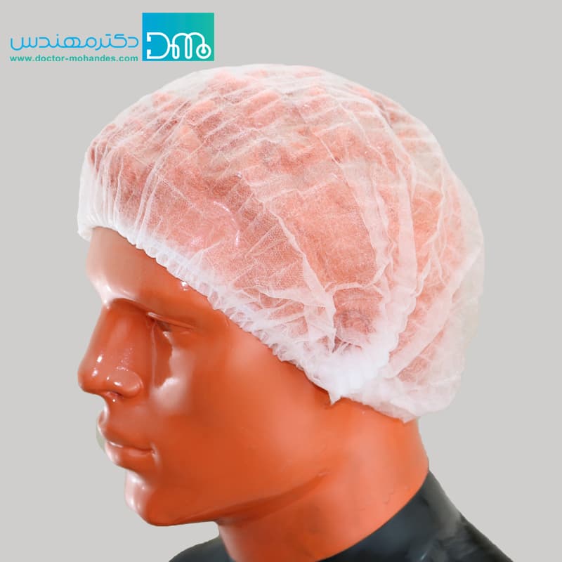 کلاه بهداشتی یکبارمصرف (آکاردئونی) بسته 100 عددی — تصویر ۵