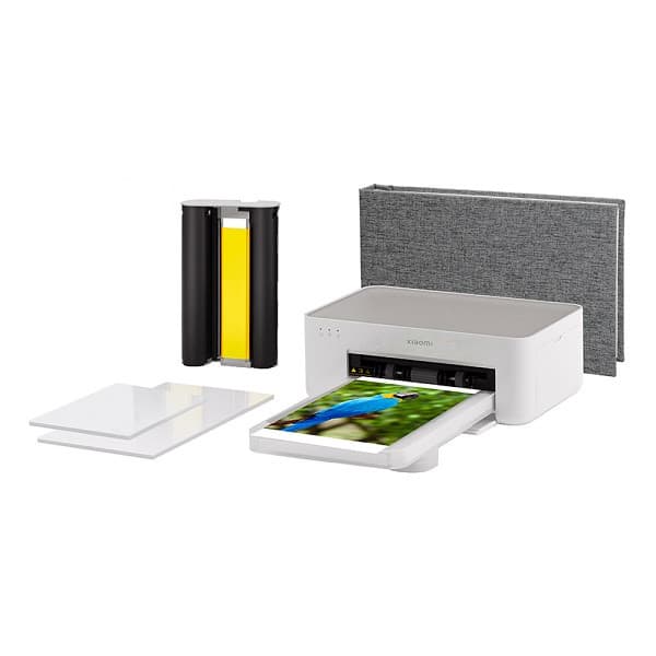 پرینتر عکس حرارتی رنگی قابل حمل شیائومی مدل 1S Set ZPDYJ03HT با اتصال بلوتوث، وایفای و USB، سازگار با اندروید، iOS و ویندوز — تصویر ۷