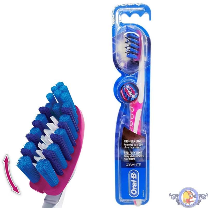 مسواک اورال-بی سری Pro-Flex مدل 3D White Luxe — تصویر ۲