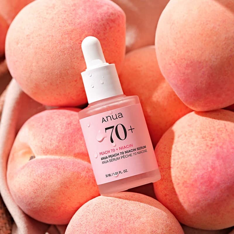 سرم روشنکننده و آبرسان آنوا ANUA Peach 70% Niacinamide Serum — تصویر ۸